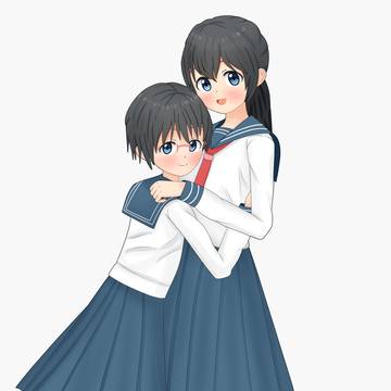 女子中学生