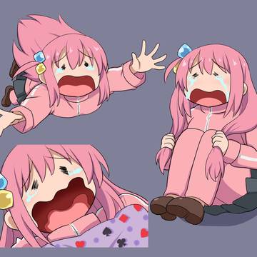 三日三晩泣き喚くぼっちちゃん