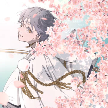 花吹雪に君想ふ