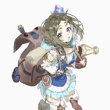 ゆーげんさんのイラストの模写