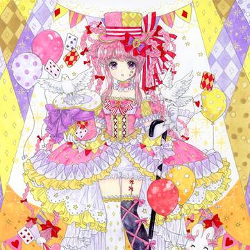 Pink clown