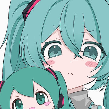 ミクにぬいをあげてみる