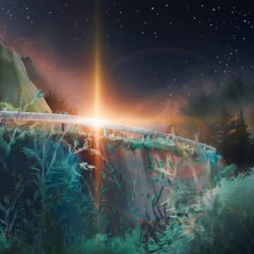 星空の境界線 (2023年制作した作品)