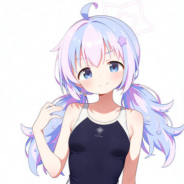えへへ、似合ってますか？