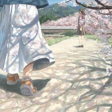 桜模様(+お知らせ)
