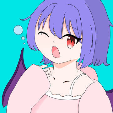 寝起きのレミリア