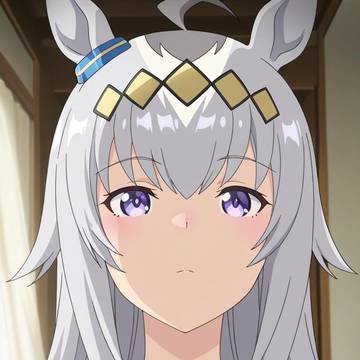 寝起きのオグリキャップ