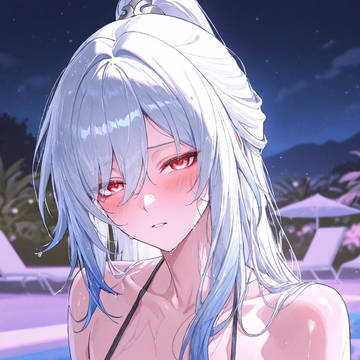 鏡流 水着
