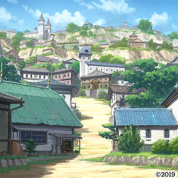 ［仕事絵］あやかしランブル！_出島の街