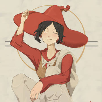 J.C.ライエンデッカー風にうちの子描いてみた