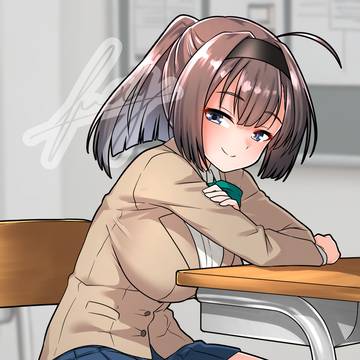 学生秋月ちゃん