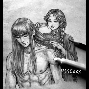 「聖闘士星矢」紫龍と春麗 💖