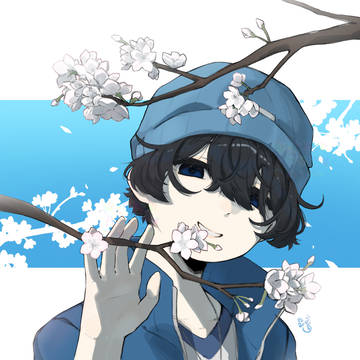 桜と