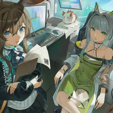 明日方舟-阿米婭&凱爾希