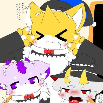 主人公+代理のおとこの娘メイド!!