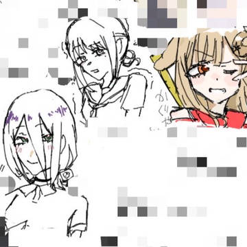 落書きとwip