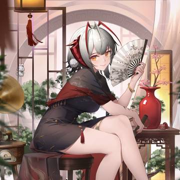 【明日方舟】W|炎风旗袍