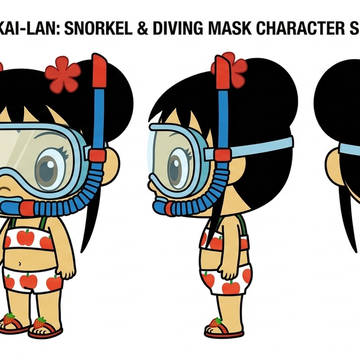 Kai Lan Model Sheet