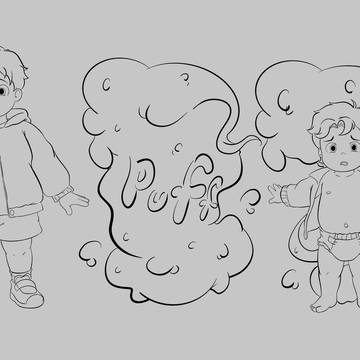 Age regression ych