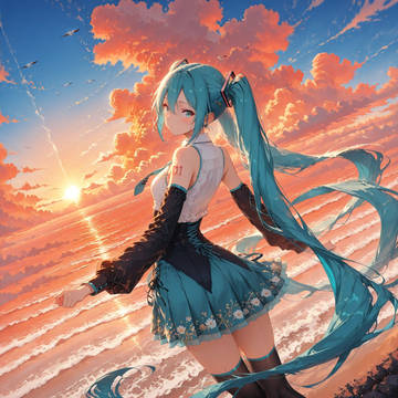 AIで作った初音ミク！