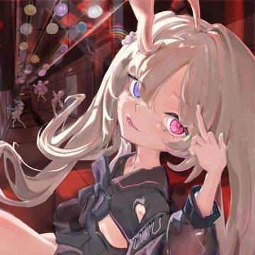 白白虹生日賀圖