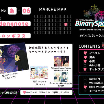 BinarySparks お品書き