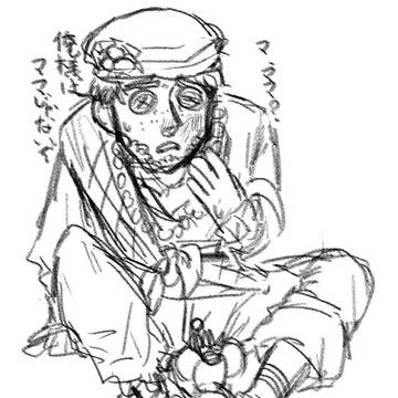 泥棒単体絵+泥受けごちゃまぜ