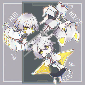自律電子式神 HUB/BUG/MOUSE【タクティカル祓魔師】
