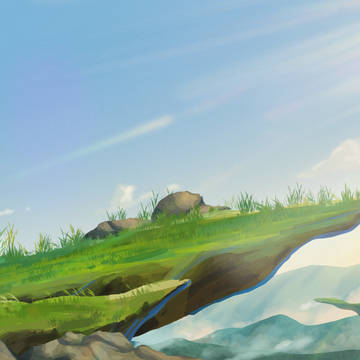 碧天の断崖 (Commission)