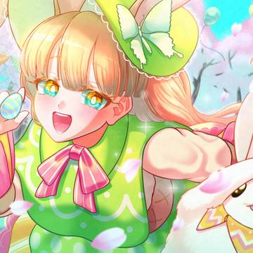 みてみて!見つけたっ!🥚🐰💚