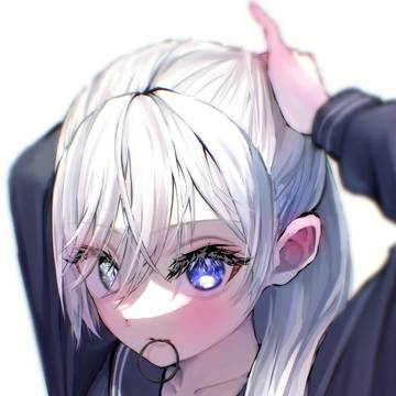 たまにはこういう髪型もいいかな……