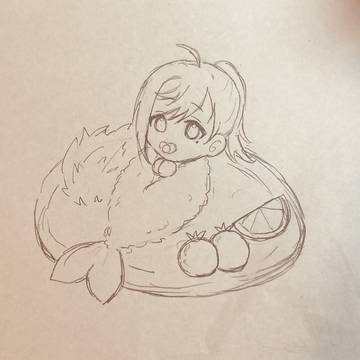 なんとも美味しそうなエビフライ