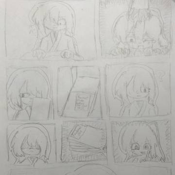 漫画描きました！
