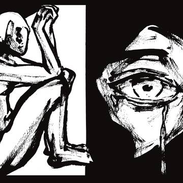泣いている少女