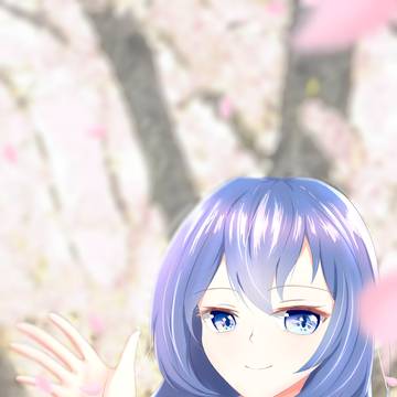 桜の季節に