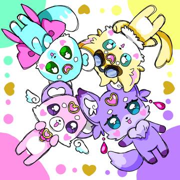 可愛すぎて不意に描いた。