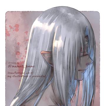 【文字化化】銀髪の男
