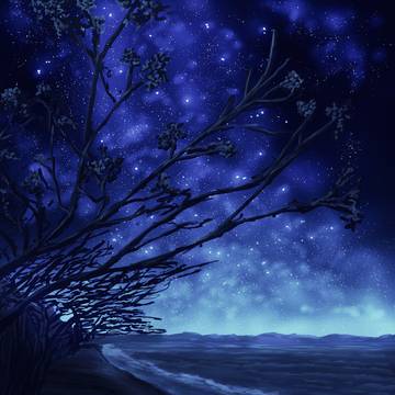 星下の湖