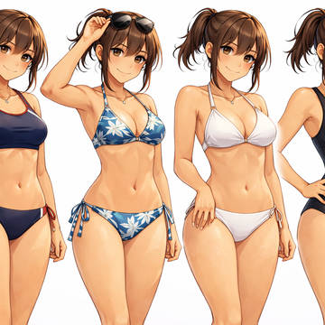 黒原 夏海 設定資料風 2