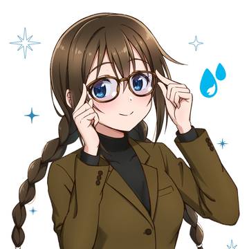 眼鏡しずく