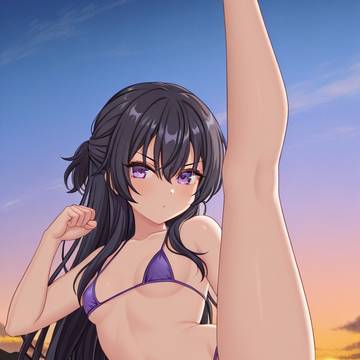 周防有希　マイクロビキニ