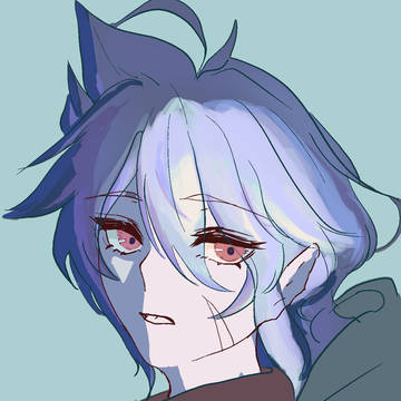 レザーくん落書き