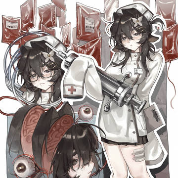 来一针不