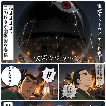 電磁ネットワイヤー作戦!