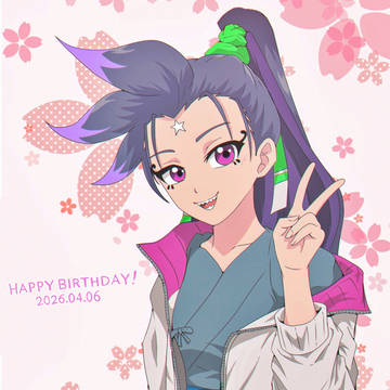 テンカお誕生日絵2026🌸