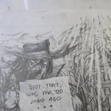 Demonation ch.0 page sketch #漫画