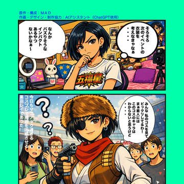 黒羽レイのコスプレ日誌①