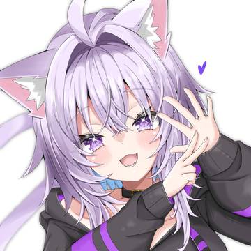 猫又おかゆ7周年記念イラスト