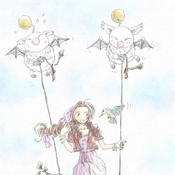 モーグリとエアリス
