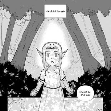 Zelda and the Deep Woods p2